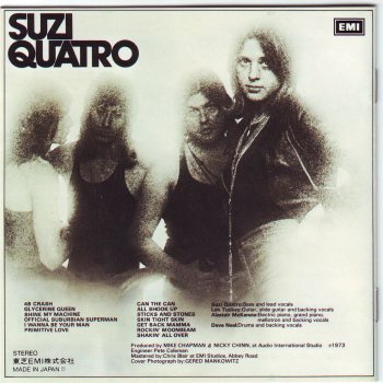 Suzi Quatro ©1973 - Can The Can (Japan)