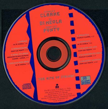 Stanley Clarke, Al Di Meola & Jean-Luc Ponty - The Rite Of Strings 1995