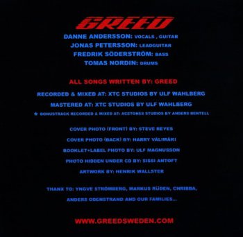 Greed - Burn It Down (2010)