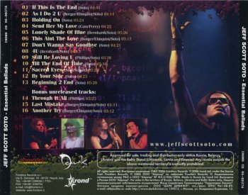 Jeff Scott Soto - Essential Ballads 2006