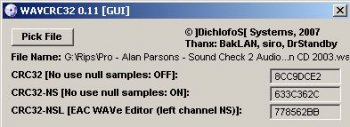 Alan Parsons - Sound Check 2 Audio Test and Demonstration CD