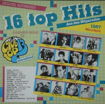 Various - 16 Top Hits (Marz / April) (Gema , Vinyl Rip 24bit/48kHz) (1987)