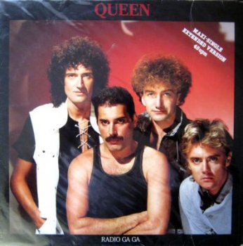 Queen - Radio Ga Ga (EMI Records K 062 1655336, Maxi-Single Vinyl Rip 24bit/48kHz) (1984)