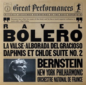 Leonard Bernstein - Conducts Ravel (CBS Records US LP VinylRip 24/96) 1981