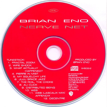 BRIAN ENO: Nerve Net (1992)