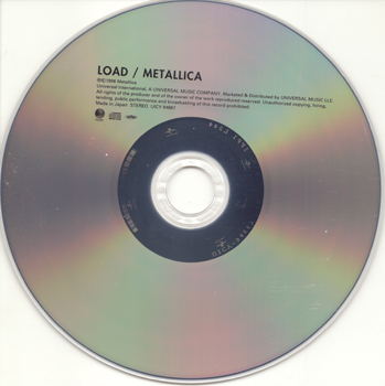 METALLICA: Load (1996) (Japanese SHM-CD Limited Reissue 2010)