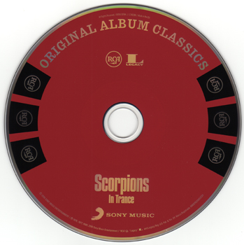 SCORPIONS: 3 Original Album Classics (Box Set 2010) -  In Trance 1975, Virgin Killer 1976, Taken By Force 1977