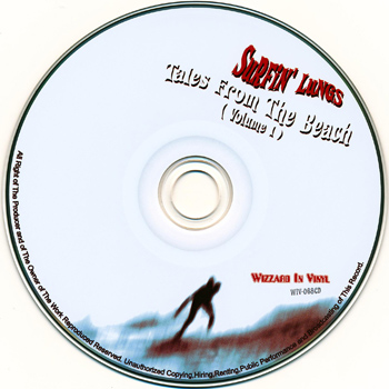 SURFIN' LUNGS: Tales From The Beach (2005) (Japan, Vol.1, WIV-068CD)