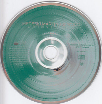 MEDESKI MARTIN AND WOOD: Uninvisible (2002) (BlueNote 724353587024)