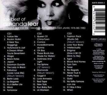 Amanda Lear - The Sphinx [The Best Of] (3CD) 2006