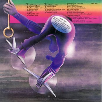 SCORPIONS: Fly To The Rainbow (1974) (Blu-spec CD 2010, Japan, Sony Music SICP-20242) 