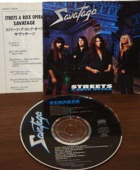 Savatage - "Streets" A Rock Opera [Japan Edition] (1991)