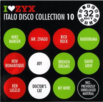 V.A. - I Love ZYX Italo Disco Collection 10 (3cd) (2009)