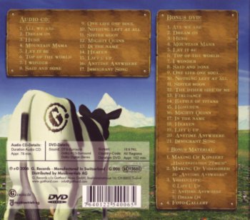 Gotthard - Made In Switzerland [Live In Zurich]   (double pack CD+DVD9) 2006