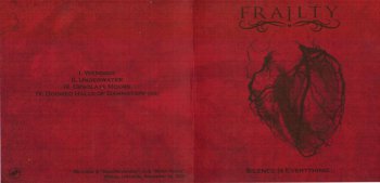 Frailty - Silence Is Everything... 2010