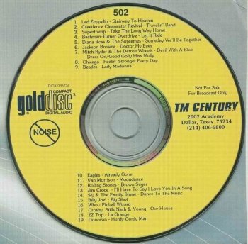TM Century -gold disc vol.502 [2002 Academy, Dallas,Texas,USA]