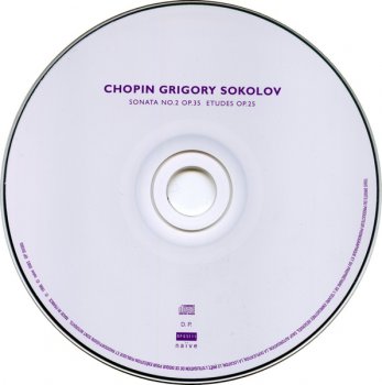 Frederic Chopin - Sonata no.2 op.35, etudes op.25 [Григорий Соколов] (2003)