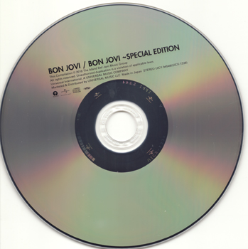 BON JOVI: Bon Jovi (1984) (SHM-CD, Japan, Special Edition 2010)