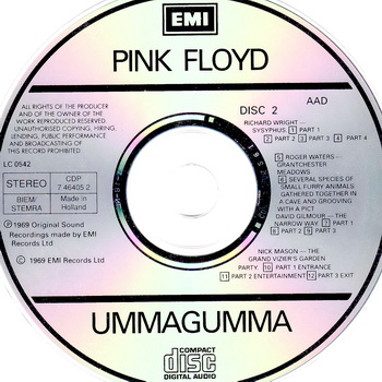 Pink Floyd - Ummagumma 1969 (1st Dutch issue) (2CD)