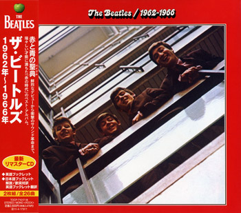The Beatles: The Beatles 1962-1966 The Red Album (1973) (2010, Japan, Remastered) (Double CD)