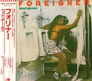FOREIGNER: Head Games (1979) (Non-remastered, W.Germany Press For Japan)
