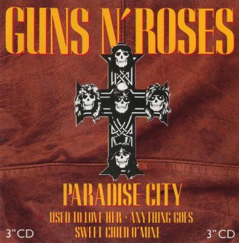 Guns N' Roses - Paradise City (Geffen Records 3'' CD Single) 1989