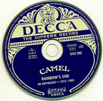 Camel - Rainbow's End: Camel Anthology 1973-1985 (4CD Box Set Decca Records) 2010