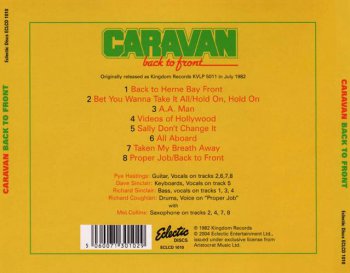 Caravan - Back To Front (1982)