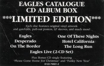 Eagles - Eagles (9CD Box Set Vinyl Replica Warner Music) 2005