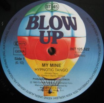 My Mine - Hypnotic Tango (Maxi Single) (Blow Up INT 125.522, VinylRip 24bit/96kHz) (1983)