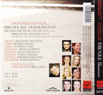 Vivaldi - Ercole sul Termodonte, RV 710 (2 Cd's, 2010) 