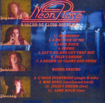 NEON ROSE - A DREAM OF GLORY AND PRIDE 1974