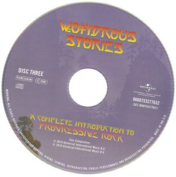 Various - Wondrous Stories: A Complete Introduction To Progressive Rock (4CD Box Set Universal Music) 2010