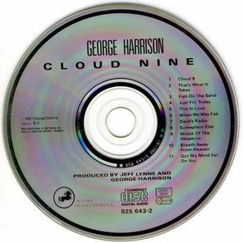George Harrison - Cloud Nine (CD Release 1987 - 1st Pressing)