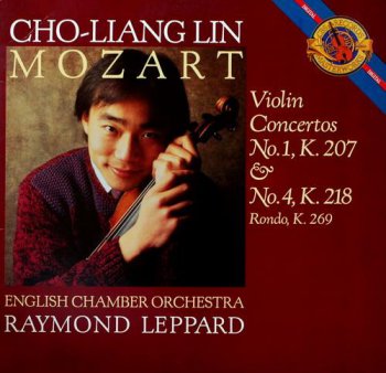 Mozart: Cho-Liang Lin - violin, English Chamber Orchestra / Raymond Leppard - Violin Concertos No.1, K. 207 & No.4, K.218 (CBS Records US LP VinylRip 24/96) 1988
