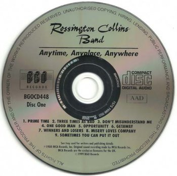 Rossington Collins Band - Anytime, Anyplace, Anywhere 1980 / This Is the Way 1981 [2CD Box Set]
