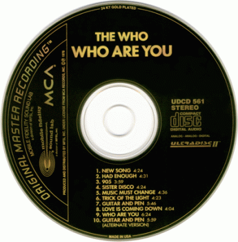 The Who - Who Are You - 1978 (MFSL)