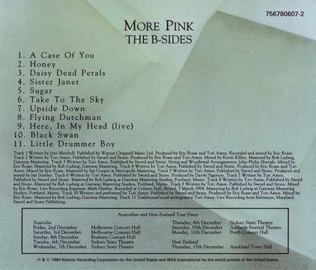 Tori Amos - Under The Pink + More Pink [The B-Sides] (1994)