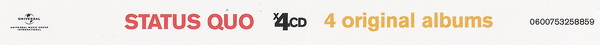 Status Quo: 4 Original Albums &#9679; 4CD Box Set Universal Music 2010