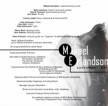 Mikael Erlandsson - Under The Sun 1996 (Japan Edit.) 