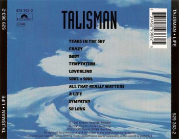 Talisman - Life 1995