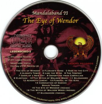 Mandalaband - Resurrection~Mandalaband I & II [2CD Digipak] (2010)