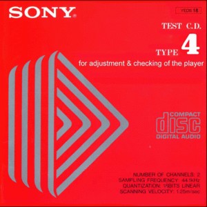 Sony Test CD YEDS-18  2000