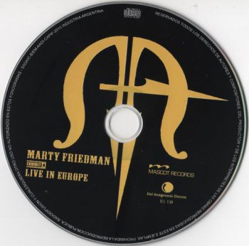 Marty  Friedman - Exhibit A - Live in Europe (2007) /Reissued-2010/