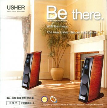 Test CD Usher Audio Be There Vol.3  2006