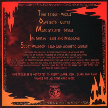 Twisted Tower Dire - The Isle Of Hydra 2001 (2CD Re-released 2009)