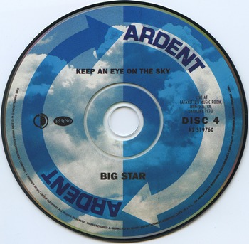 Big Star - Keep An Eye On The Sky 4 CD Box Set, Enhanced and Remastered) 2009