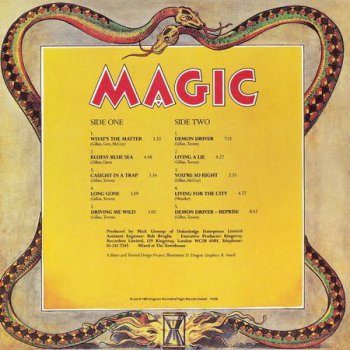Ian Gillan - Magic (Japanese Edition) 1982