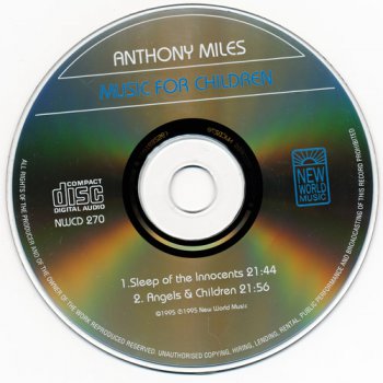 Anthony Miles - Music For Children (1995) APE