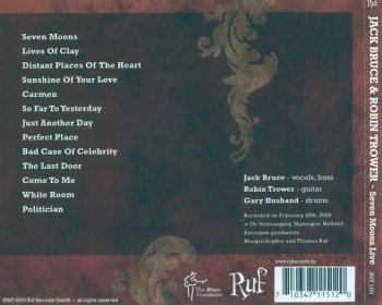 Jack Bruce & Robin Trower - Seven Moons Live (2009)  
